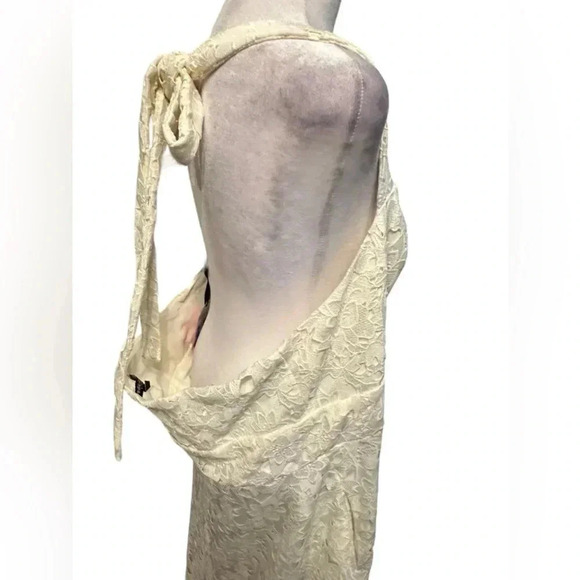 Prabal Gurung halter off white dress size 22W - Picture 5 of 12